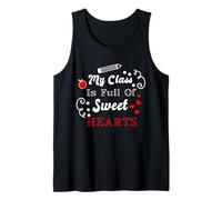Citation d'appréciation de l'enseignant « My Class is Full of Sweet Hearts » Débardeur