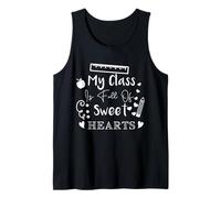Citation d'appréciation de l'enseignant « My Class is Full of Sweet Hearts » Débardeur
