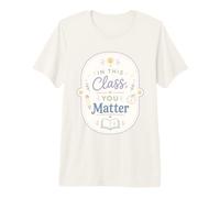 Citation d'appréciation des Enseignants pour la positivité de la Classe T-Shirt Haut de Gamme