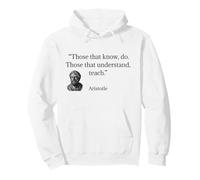 Citation d'Aristote Ceux Qui savent Faire Sweat à Capuche