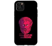Citation d'Aristote Through Discipline Comes Freedom Philosopher Coque pour iPhone 11 Pro Max