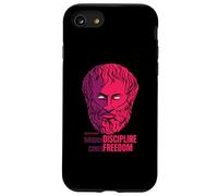 Citation d'Aristote Through Discipline Comes Freedom Philosopher Coque pour iPhone SE (2020) / 7/8