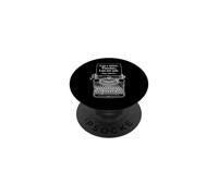 Citation d'auteur I Am A Writer Therefore I Am Not Sane Poe PopSockets PopGrip Adhésif