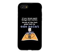 Citation de Basket-Ball One Point Game Motivation Sports Design Coque pour iPhone SE (2020) / 7/8