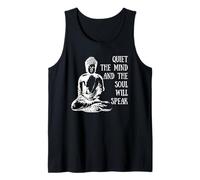 Citation de Bouddha Quiet The Mind and The Soul Will Speak Débardeur