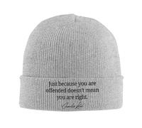 Citation de Charlie Kirk Repose en Paix Chapeau tricoté Tuques Chapeaux d’Hiver Chaleur Unisex Nouvelle arrivée Un Vrai Patriot Casquettes pour Hommes Cadeaux