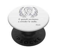 Citation de Dante Alighieri, The Divine Comedy, Inferno, Canto 34 PopSockets PopGrip Adhésif
