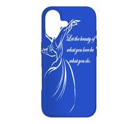 Citation de Derviche Let The Beauty of What You Love Be What You Do Coque pour iPhone 17