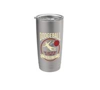 Citation de Dodgeball Art Of Not Getting Hit Wrench Gobelet isotherme en acier inoxydable double paroi