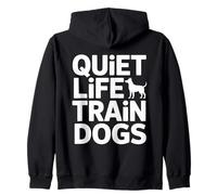 Citation de Dressage de Chiens Quiet Life Train Sweat à Capuche