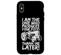 Citation de Fermier Amusante - Tracteur d'agronomiste - Agriculture Agriculture Coque pour iPhone X/XS