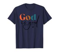 Citation de Foi avec Verset biblique chrétien « God is Good » T-Shirt