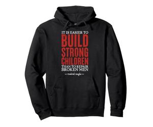 Citation de Frederick Douglas Construire des Enfants forts Sweat à Capuche