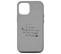 Citation de Gatsby Great « So We Beat on » - Typographie du Manuscrit Coque pour iPhone 12/12 Pro