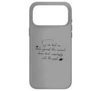 Citation de Gatsby Great « So We Beat on » - Typographie du Manuscrit Coque pour iPhone 17 Pro Max