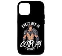 Citation de gym Every Rep Is Cosplay Accuracy Coque pour iPhone 12/12 Pro