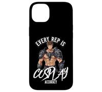 Citation de gym Every Rep Is Cosplay Accuracy Coque pour iPhone 14 Plus