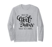 Citation de Hold on God Knows What He's Doing Christian Manche Longue