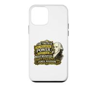 Citation de James Madison Power Ought to Be Mistrusted Coque pour iPhone 12 Mini