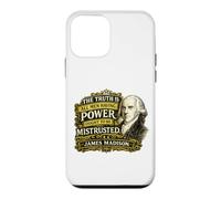 Citation de James Madison Power Ought to Be Mistrusted Coque pour iPhone 12 Mini