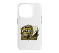 Citation de James Madison Power Ought to Be Mistrusted Coque pour iPhone 14 Pro