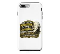 Citation de James Madison Power Ought to Be Mistrusted Coque pour iPhone 7 Plus/8 Plus