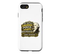 Citation de James Madison Power Ought to Be Mistrusted Coque pour iPhone SE (2020) / 7/8