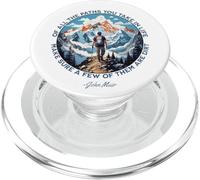 Citation de John Muir de randonnée of All The Paths You Take in Life PopSockets PopGrip pour MagSafe