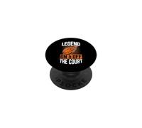 Citation de Joueur de Basket-Ball Legend on and Off The Court PopSockets PopGrip Adhésif