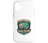 Citation de Joueur de Padel Glasstester Witty Coque pour iPhone 16 Plus