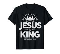 Citation de la Bible chrétienne Jésus est Roi T-Shirt