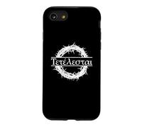 Citation de la Bible Grecque Tetelestai « It is Accomplished Jesus » Coque pour iPhone SE (2020) / 7/8