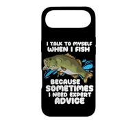 Citation de la Saison de pêche à la Ligne I Talk to Myself When I Fish Coque pour iPhone Air