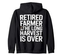 Citation de l'agriculteur à la Retraite The Long Harvest is Over Sweat à Capuche