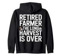 Citation de l'agriculteur à la Retraite The Long Harvest is Over Sweat à Capuche