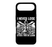 Citation de l'amant de Joueur d'échecs I Never Lose Either I Win Or Learn Coque pour iPhone Air