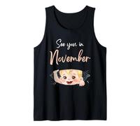 Citation de l'annonce de Grossesse de bébé de Novembre pour Maman Débardeur