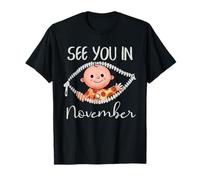 Citation de l'annonce de Grossesse de bébé de Novembre pour Maman T-Shirt