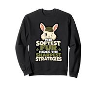 Citation de Lapin clin d'œil Stratégies Les Plus Douces Sweatshirt