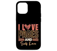 Citation de Lecture d'amateur de Livres pour l'amour de soi et Les Pages Coque pour iPhone 12/12 Pro