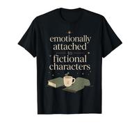 Citation de Lecture pour Amateur de Livres - Confortable - pour Fan de Fiction T-Shirt Graphique avec Valeur, Homme, Noir, M
