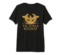 Citation de l'empire Romain Victoria Regnat Aquila T-Shirt Haut de Gamme