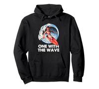 Citation de l'océan Surfing One with The Wave Surfer Barrel Sweat à Capuche