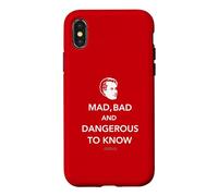Citation de Lord Byron Mad, Bad and Dangerous to Know Coque pour iPhone X/XS