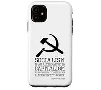 Citation de Ludwig Von Mises - Philosophie libertaire - Socialisme Coque pour iPhone 11