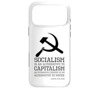 Citation de Ludwig Von Mises - Philosophie libertaire - Socialisme Coque pour iPhone 17 Pro Max