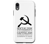 Citation de Ludwig Von Mises - Philosophie libertaire - Socialisme Coque pour iPhone XR