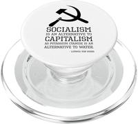 Citation de Ludwig Von Mises - Philosophie libertaire - Socialisme PopSockets PopGrip pour MagSafe