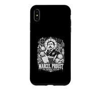 Citation de Marcel Proust Time Remembers Everything Coque pour iPhone XS Max