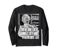 Citation de Mark Twain There are Lies, Damned Lies and Statistics Manche Longue